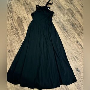 Styleword Sleeveless Black Maxi Dress 95% Rayon size M